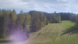 Dojezd hlavní sjezdovky