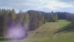 Dojezd hlavní sjezdovky