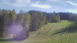 Dojezd hlavní sjezdovky