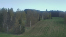 Dojezd hlavní sjezdovky