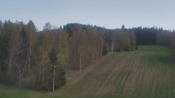 Dojezd hlavní sjezdovky