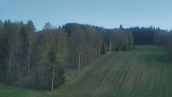 Dojezd hlavní sjezdovky