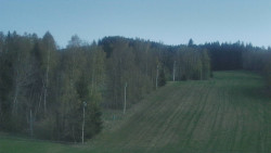 Dojezd hlavní sjezdovky