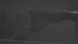 Dojezd hlavní sjezdovky