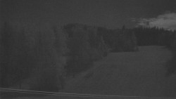 Dojezd hlavní sjezdovky