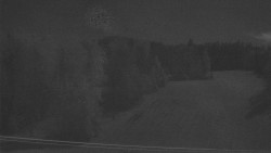 Dojezd hlavní sjezdovky