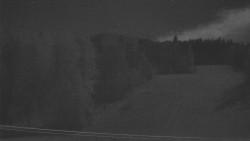 Dojezd hlavní sjezdovky