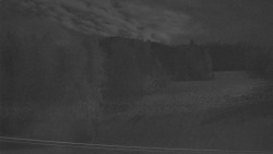 Dojezd hlavní sjezdovky