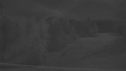 Dojezd hlavní sjezdovky