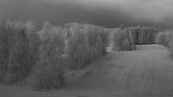 Dojezd hlavní sjezdovky