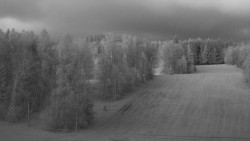 Dojezd hlavní sjezdovky