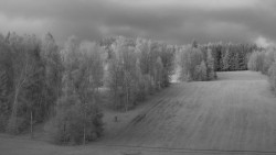 Dojezd hlavní sjezdovky