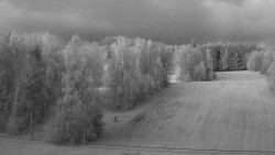 Dojezd hlavní sjezdovky