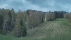 Dojezd hlavní sjezdovky