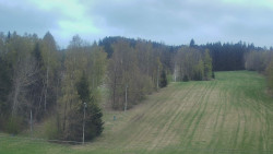 Dojezd hlavní sjezdovky