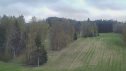 Dojezd hlavní sjezdovky