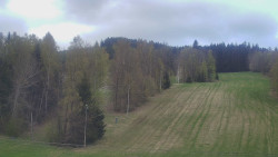 Dojezd hlavní sjezdovky