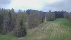 Dojezd hlavní sjezdovky