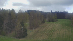 Dojezd hlavní sjezdovky