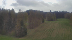 Dojezd hlavní sjezdovky