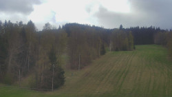 Dojezd hlavní sjezdovky