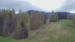 Dojezd hlavní sjezdovky