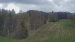 Dojezd hlavní sjezdovky