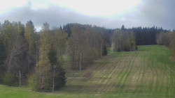 Dojezd hlavní sjezdovky