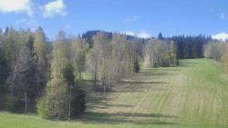 Dojezd hlavní sjezdovky