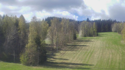 Dojezd hlavní sjezdovky