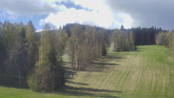 Dojezd hlavní sjezdovky