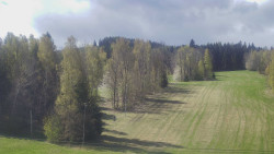 Dojezd hlavní sjezdovky