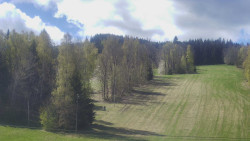 Dojezd hlavní sjezdovky