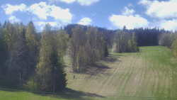 Dojezd hlavní sjezdovky