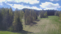 Dojezd hlavní sjezdovky