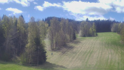 Dojezd hlavní sjezdovky