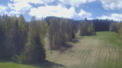 Dojezd hlavní sjezdovky