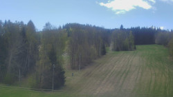 Dojezd hlavní sjezdovky