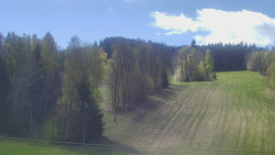 Dojezd hlavní sjezdovky