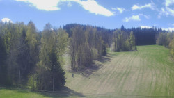 Dojezd hlavní sjezdovky