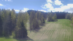 Dojezd hlavní sjezdovky