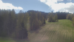 Dojezd hlavní sjezdovky