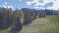 Dojezd hlavní sjezdovky