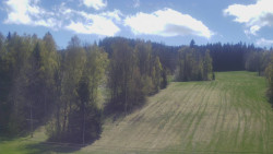 Dojezd hlavní sjezdovky