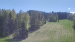 Dojezd hlavní sjezdovky