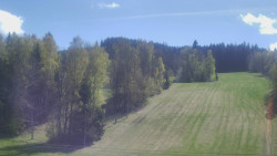 Dojezd hlavní sjezdovky