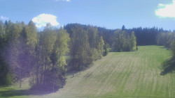 Dojezd hlavní sjezdovky