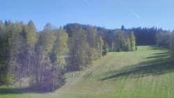 Dojezd hlavní sjezdovky