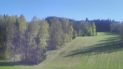 Dojezd hlavní sjezdovky