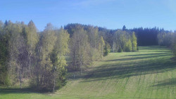 Dojezd hlavní sjezdovky